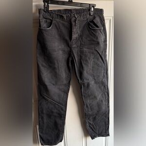 Current/Elliott Jeans Women’s 28 – Black Distressed Raw Hem Straight